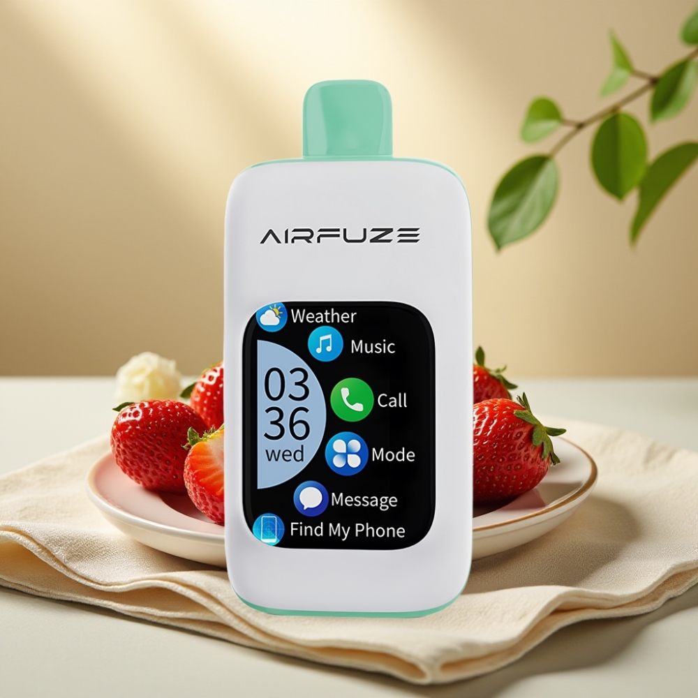 AirFuze Smart 30000 Puffs Disposable Pod Jahodové Leto 5% 900mAh Type-C