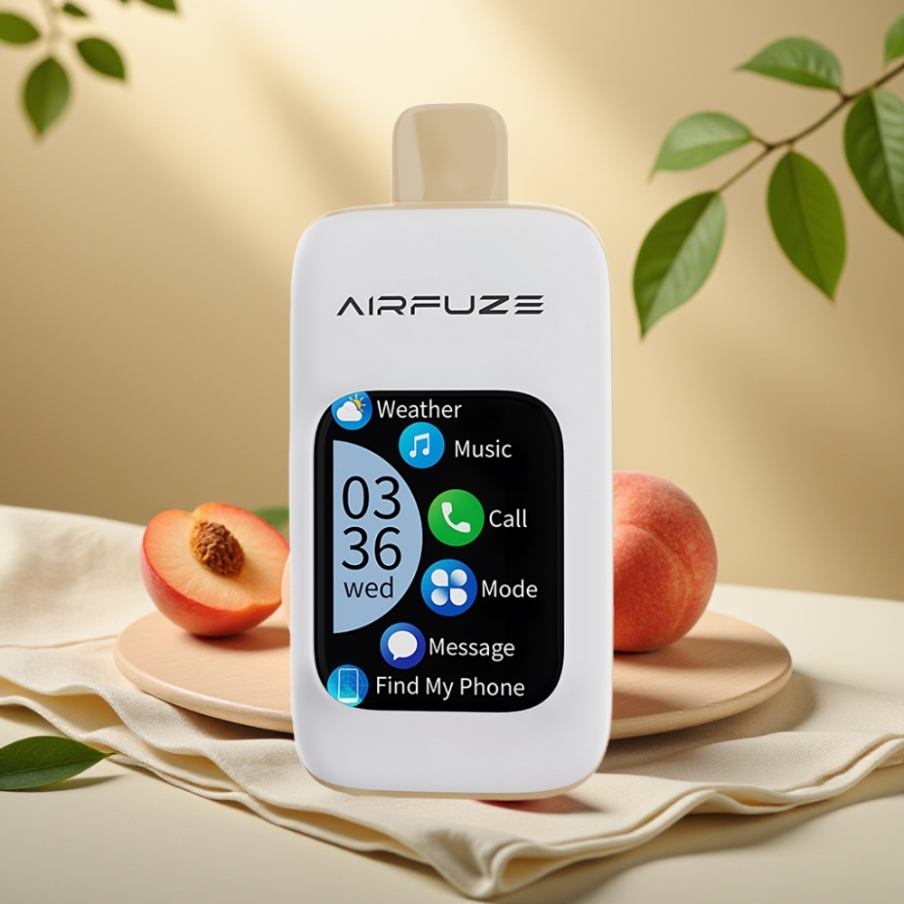 AirFuze Smart 30000 Puffs Disposable Pod Šťavnatá Broskyňa, 5% nikotínu, 900mAh