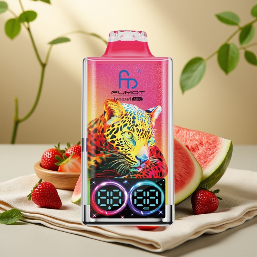 Fumot Leopard 40K Jahoda Melón, Typ-C, 700mAh, 5% Nikotín