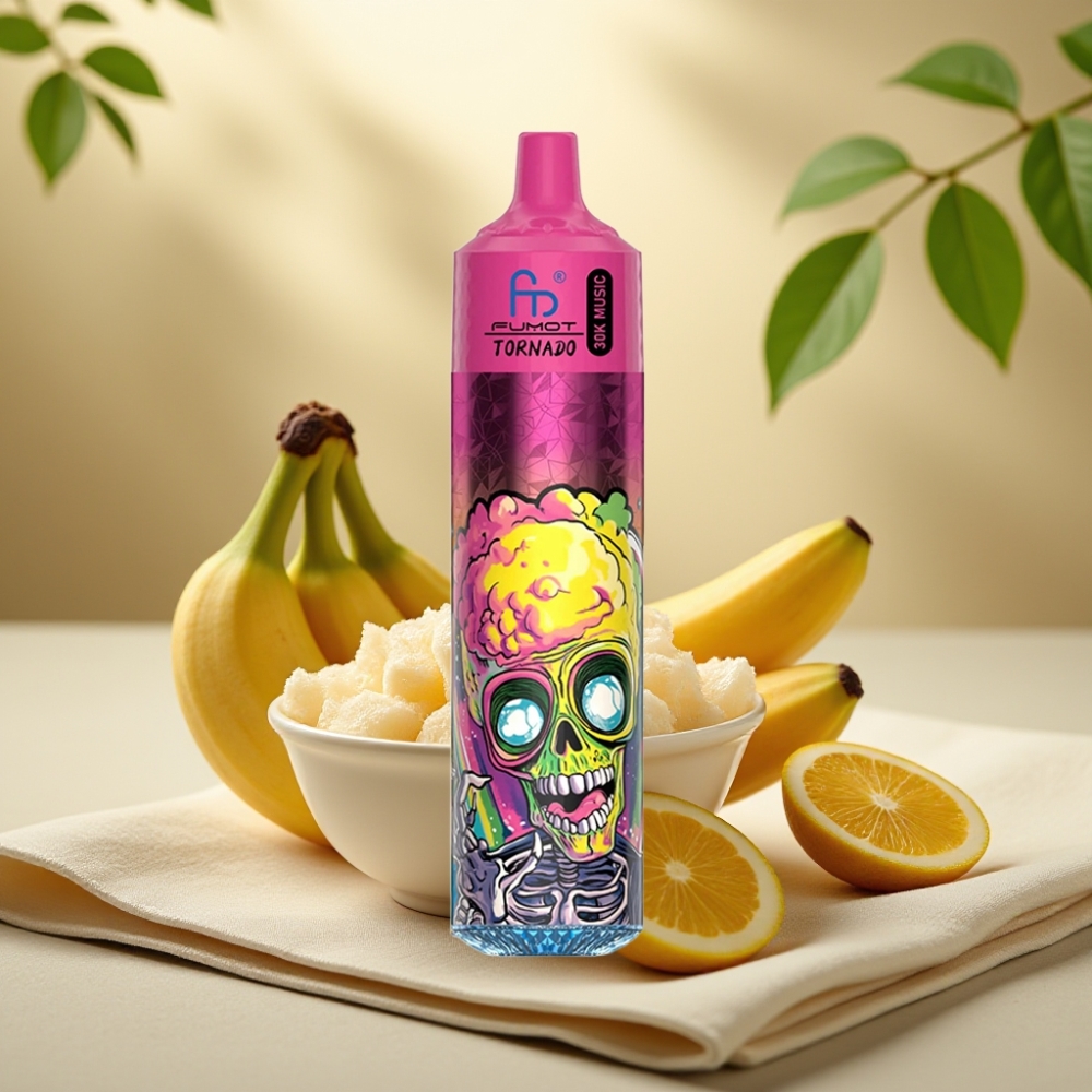 Fumot RandM Tornado 30000 Banánový ľad, 30mL, 5%, 600mAh