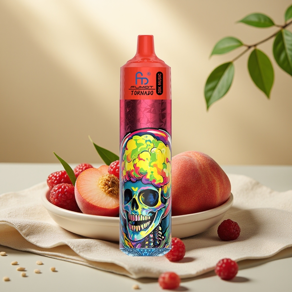 Fumot RandM Tornado 30000 Broskyne Bobule 30mL 5% 600mAh