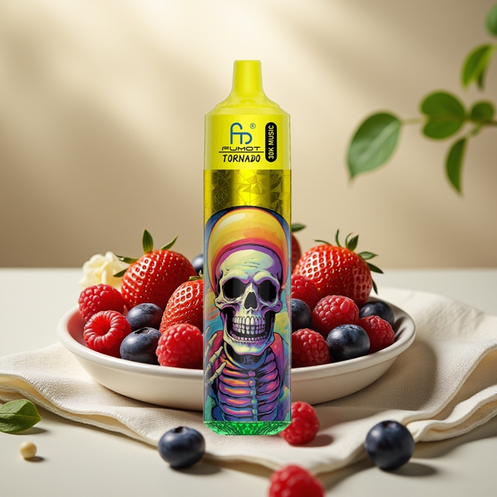 Fumot RandM Tornado 30000 Jahoda Čučoriedka Malina 30mL 5% 600mAh