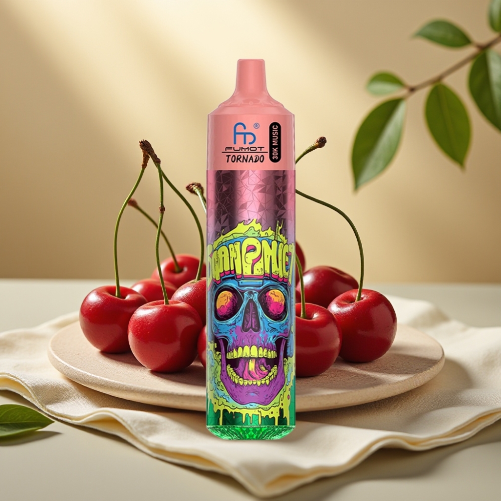 Fumot RandM Tornado 30000 Trojtónová Čerešňa 30mL 5% 600mAh