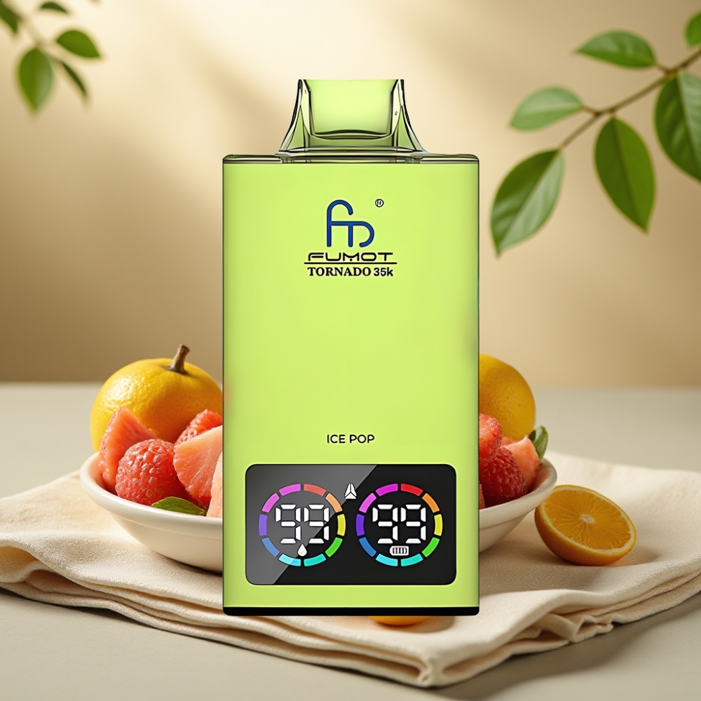 Fumot Tornado 35K Disposable Vape Ľadový Cukrík, 15ml, 35000 Fajok