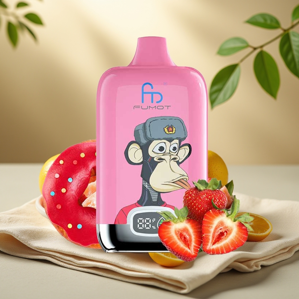 Fumot Tornado Digital Box 12000 Puffs Lush Ice 20ml 550mAh Typ-C