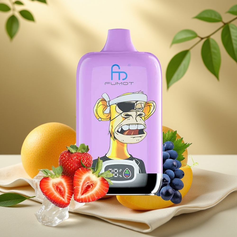 Fumot Tornado Digital Box 12000 Puffs Mango na ľade, 20ml, Typ-C