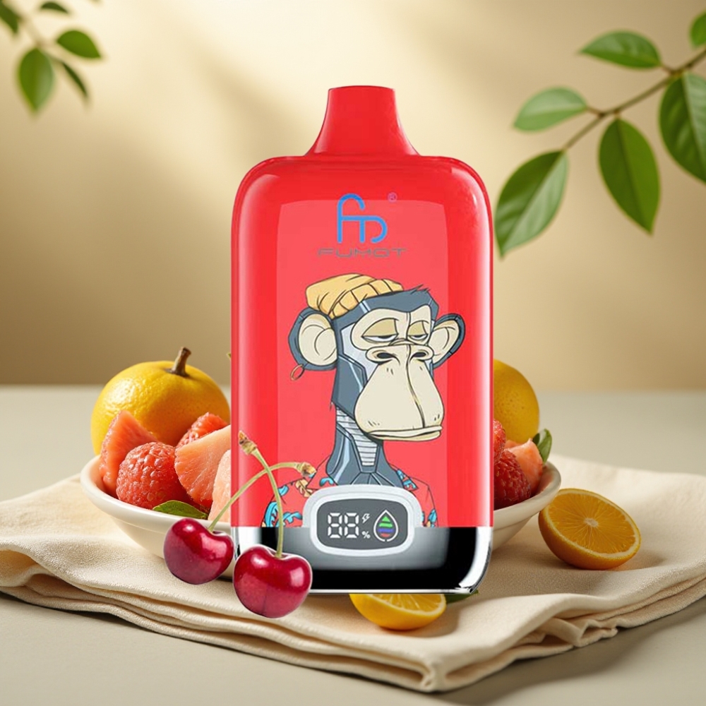 Fumot Tornado Digital Box 12000 Puffs Mriežková Cievka 20ml Ľadový Pop