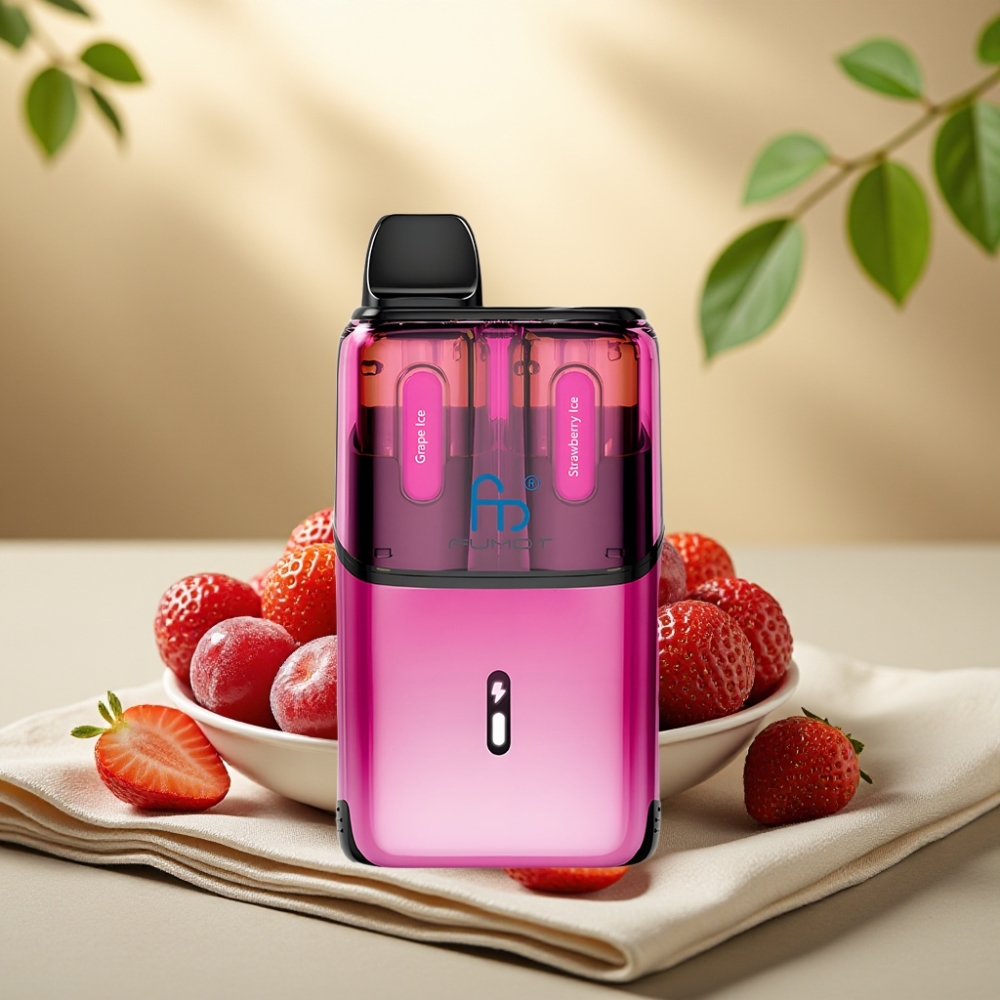 Fumot Ultra T32000 Jednorázová Vape Hroznový ľad - Jahodový ľad, 32000 ťahov, 800mAh