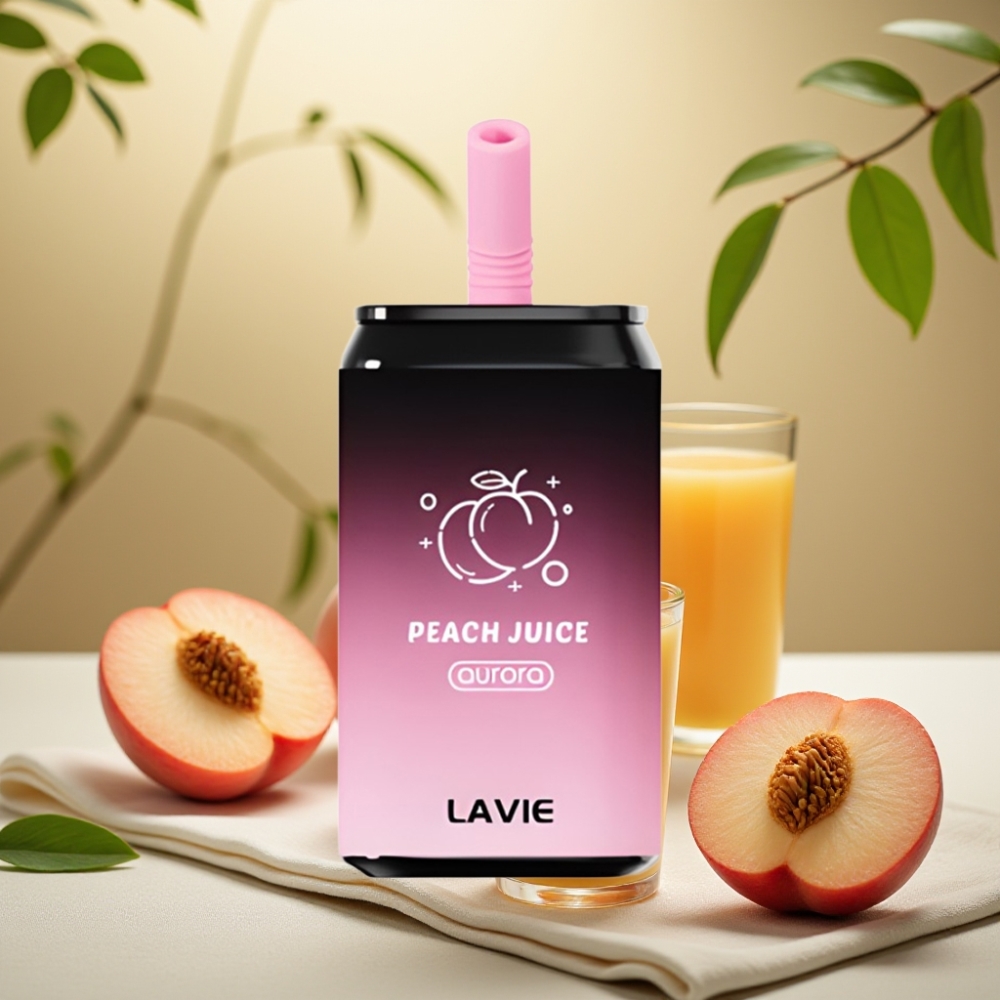 LAVIE Aurora 11000 Puffs Broskyňová šťava 22ML 650mAh Typ-C