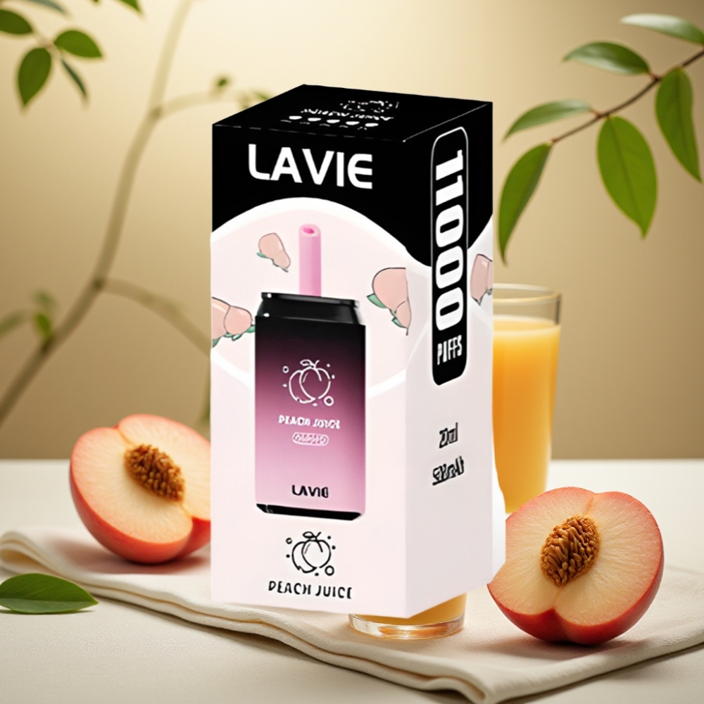 LAVIE Aurora 11000 Puffs Broskyňová šťava 22ML 650mAh Typ-C