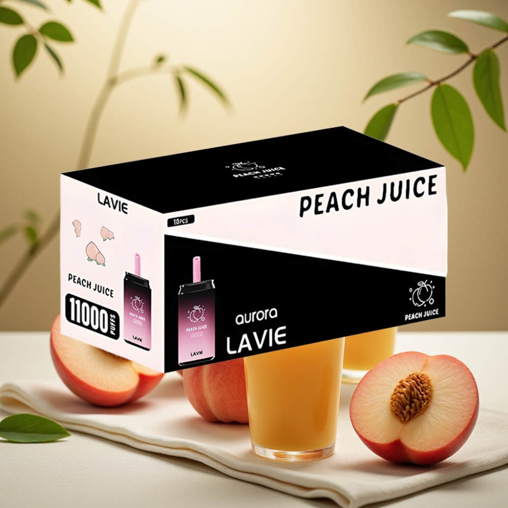 LAVIE Aurora 11000 Puffs Broskyňová šťava 22ML 650mAh Typ-C