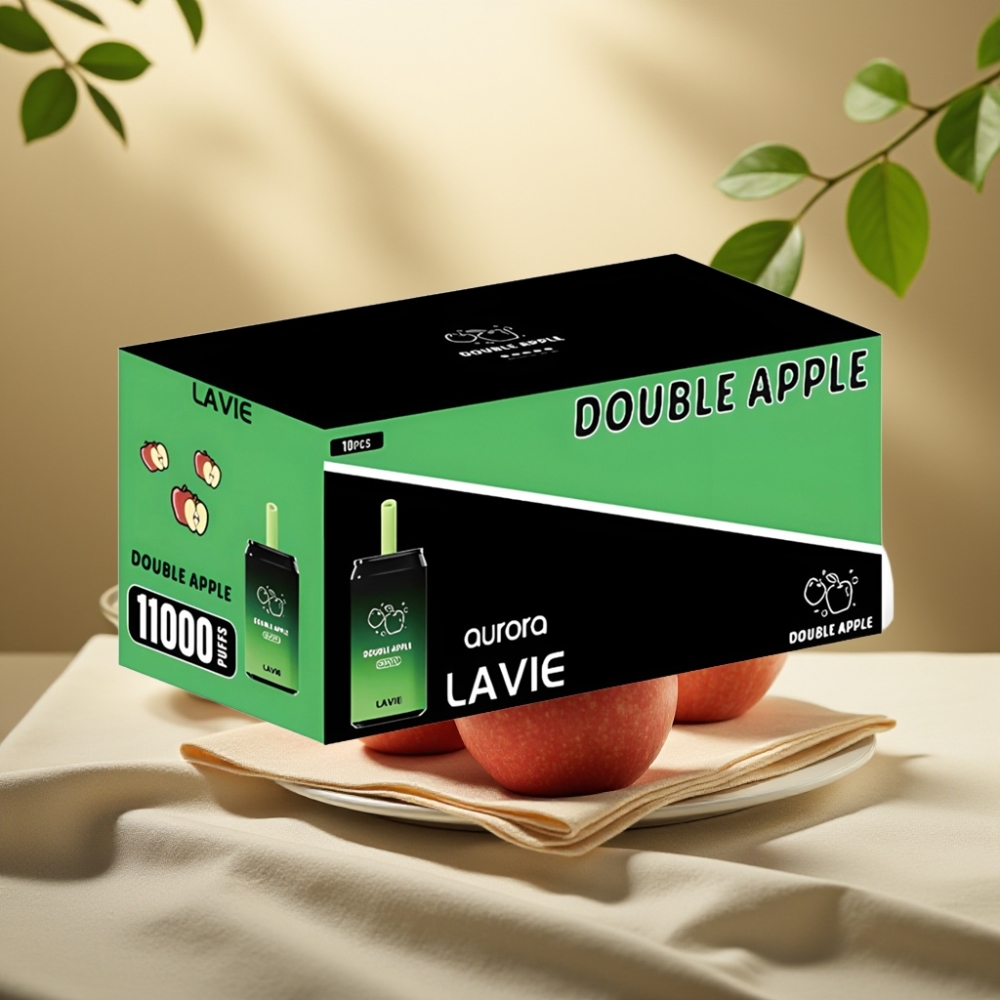 LAVIE Aurora 11000 Puffs Dvojité Jablko 22ML 650mAh Typ-C