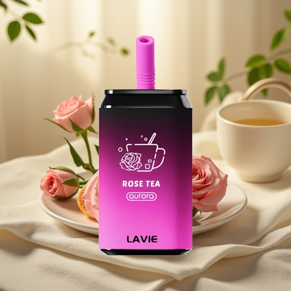 LAVIE Aurora 11000 Puffs Ružový Čaj 22ML 650mAh Type-C