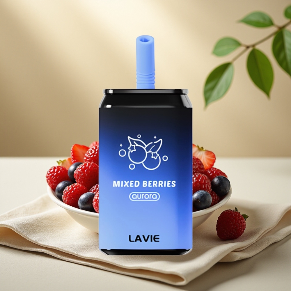 LAVIE Aurora Zmiešané Bobule 11000 Puffs 22ML 650mAh Type-C