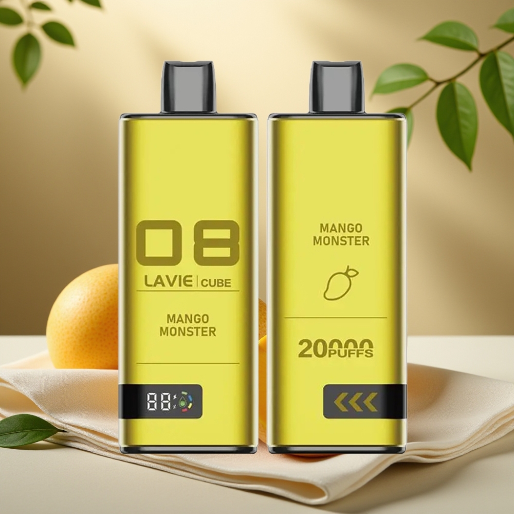 Lavie Cube 20000 Puffs Disposable Vape Ananásový Monštr 28ML 5%
