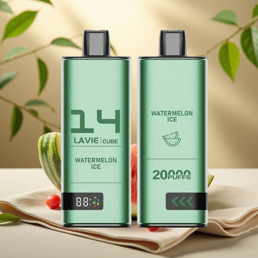 Lavie Cube 20000 Puffs Disposable Vape Melónový ľad, 28ML, 600mAh, Type C