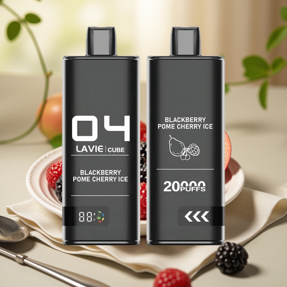 Lavie Cube 20000 Puffs Disposable Vape Čučoriedka Granátový ľad 28ML 5%