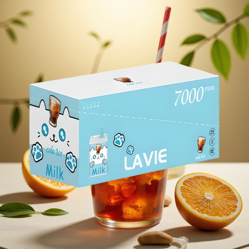 LAVIE Milk 7000 Puffs Cola Ice 16ML 600mAh Typ-C