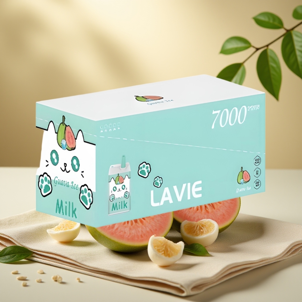 LAVIE Milk 7000 Puffs Guava Ice 16ML 600mAh Typ-C