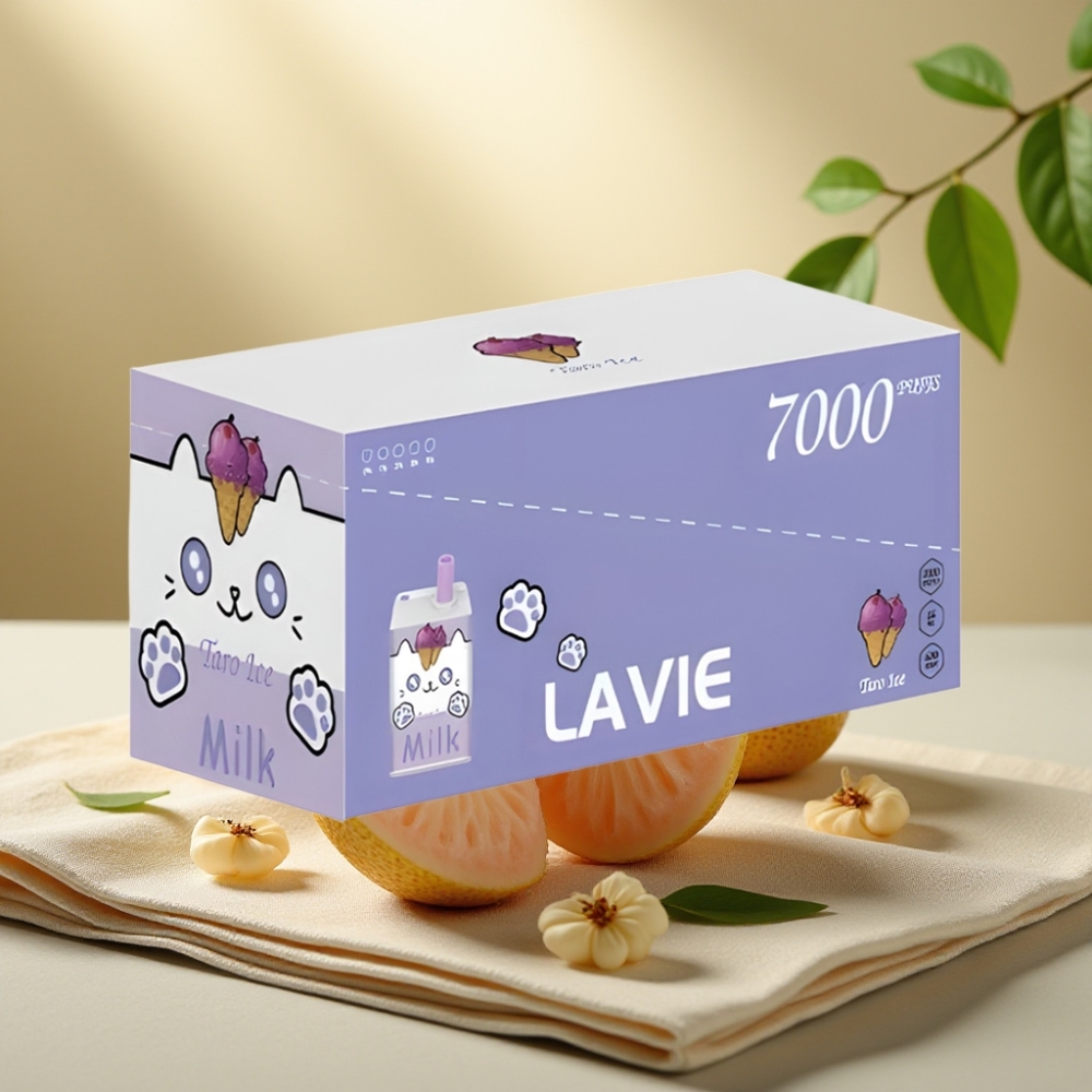 LAVIE Milk 7000 Puffs Taro Ice 16ML 600mAh Type C