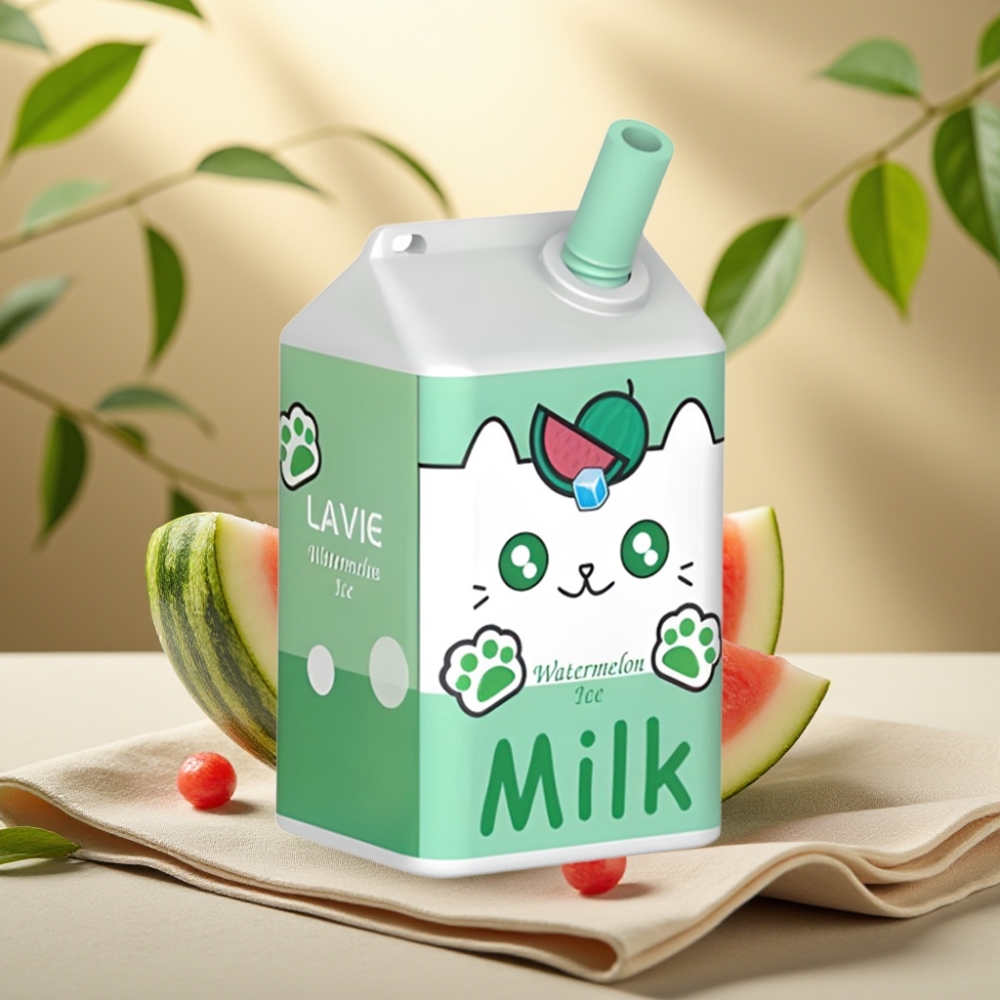 LAVIE Milk 7000 Puffs Vodný melón Ice 16ML 5% 600mAh
