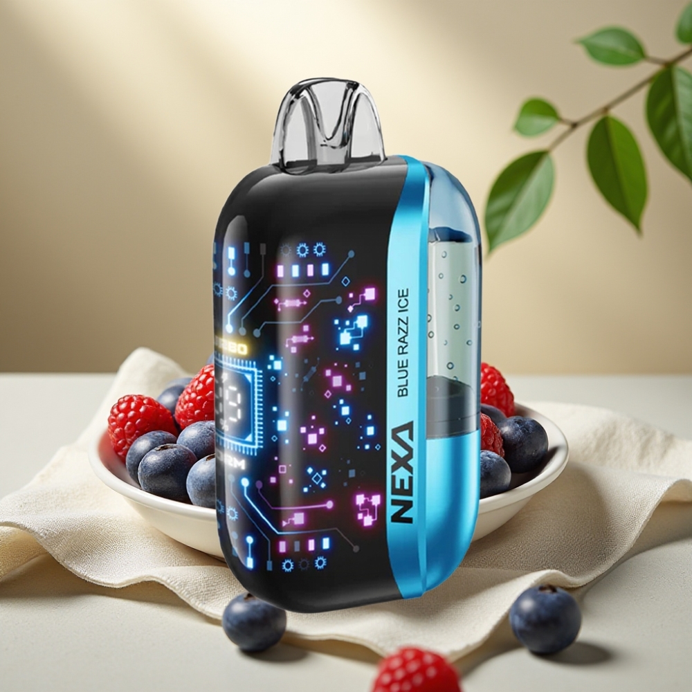 NEXA Ultra 50K Disposable Vape Modrá Malina Ľadová 20ml 800mAh 50K Ťahy