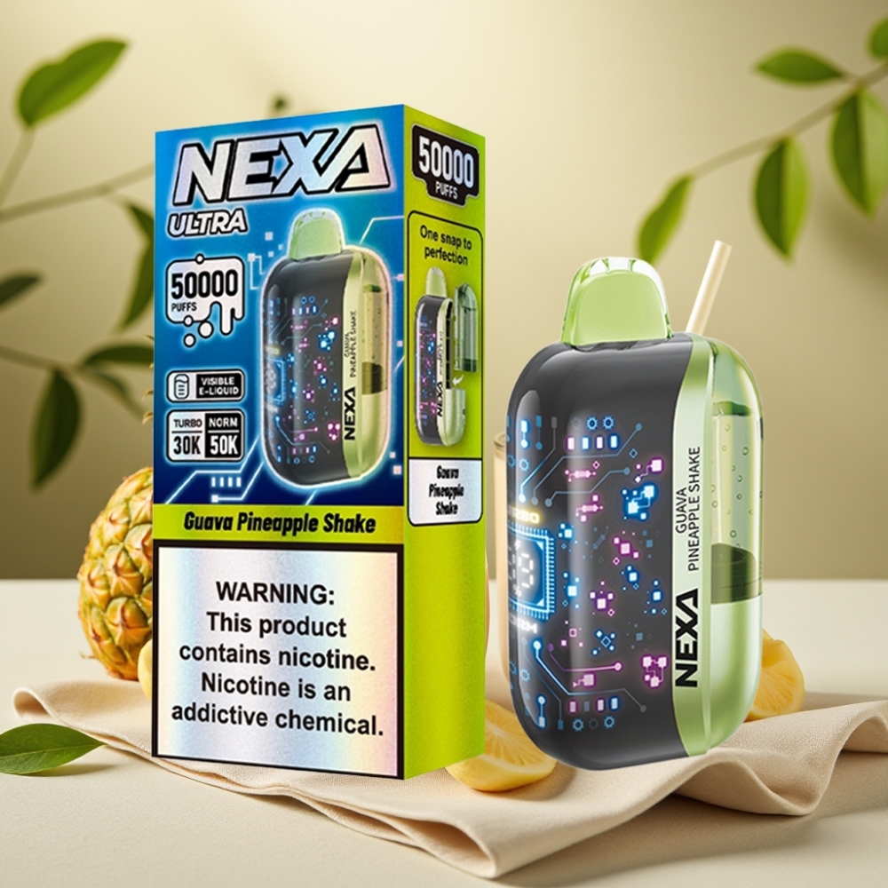 NEXA Ultra 50K Guava-Ananasový Koktail Disposable Vape 20ml/5%/800mAh