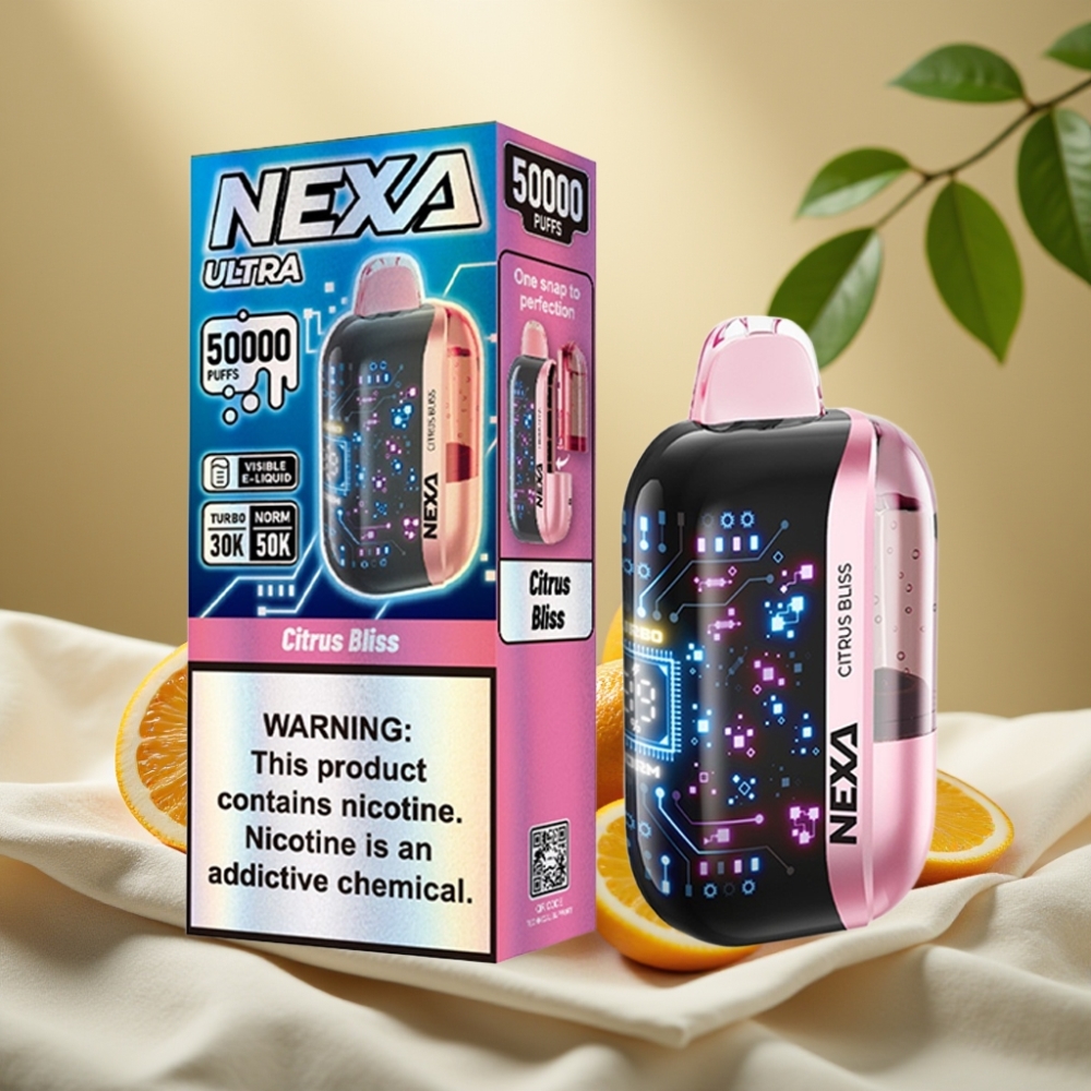 NEXA Ultra 50K Jednorázová Vape Citrus Bliss 20ml/800mAh/5%