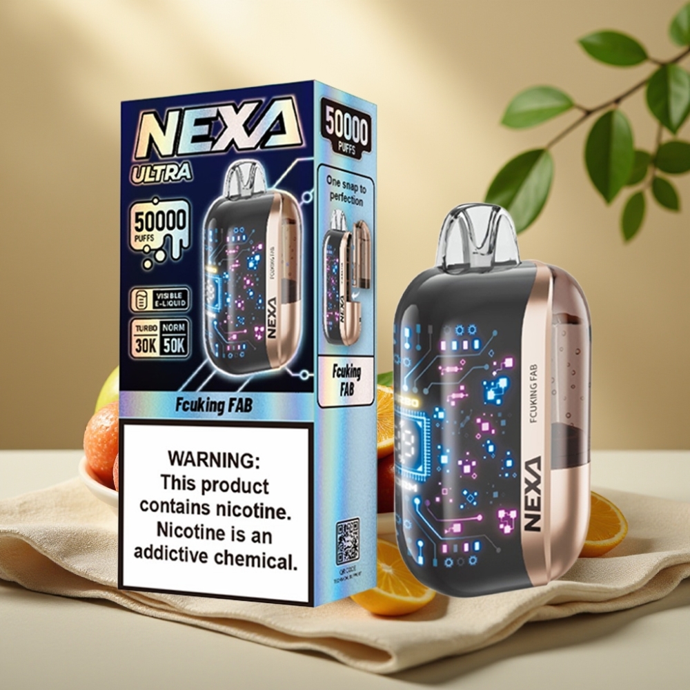 NEXA Ultra 50K Jednorázová Vape Fcuking Fab 20ml 5% 50000 fajok