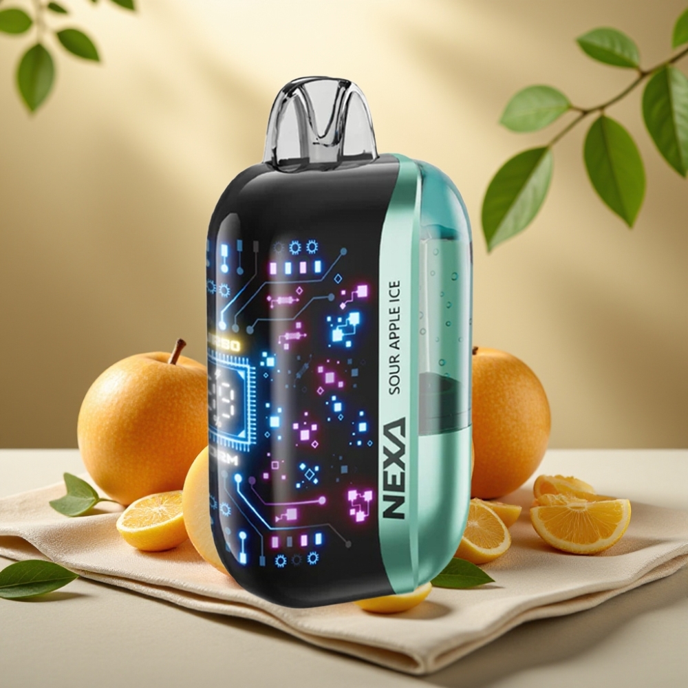 NEXA Ultra 50K Jednorázová Vape Jablko s ľadom 20ml 800mAh 5%