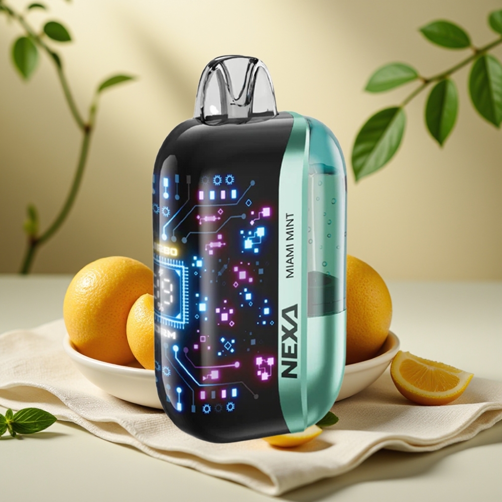 NEXA Ultra 50K Jednorázová Vape Miami MÄ·ta 20ml/800mAh/5%