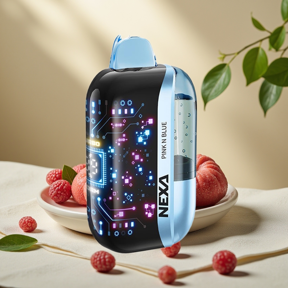 NEXA Ultra 50K Jednorázová Vape Ružová a Modrá 20ml, 800mAh, 5% nikotínu