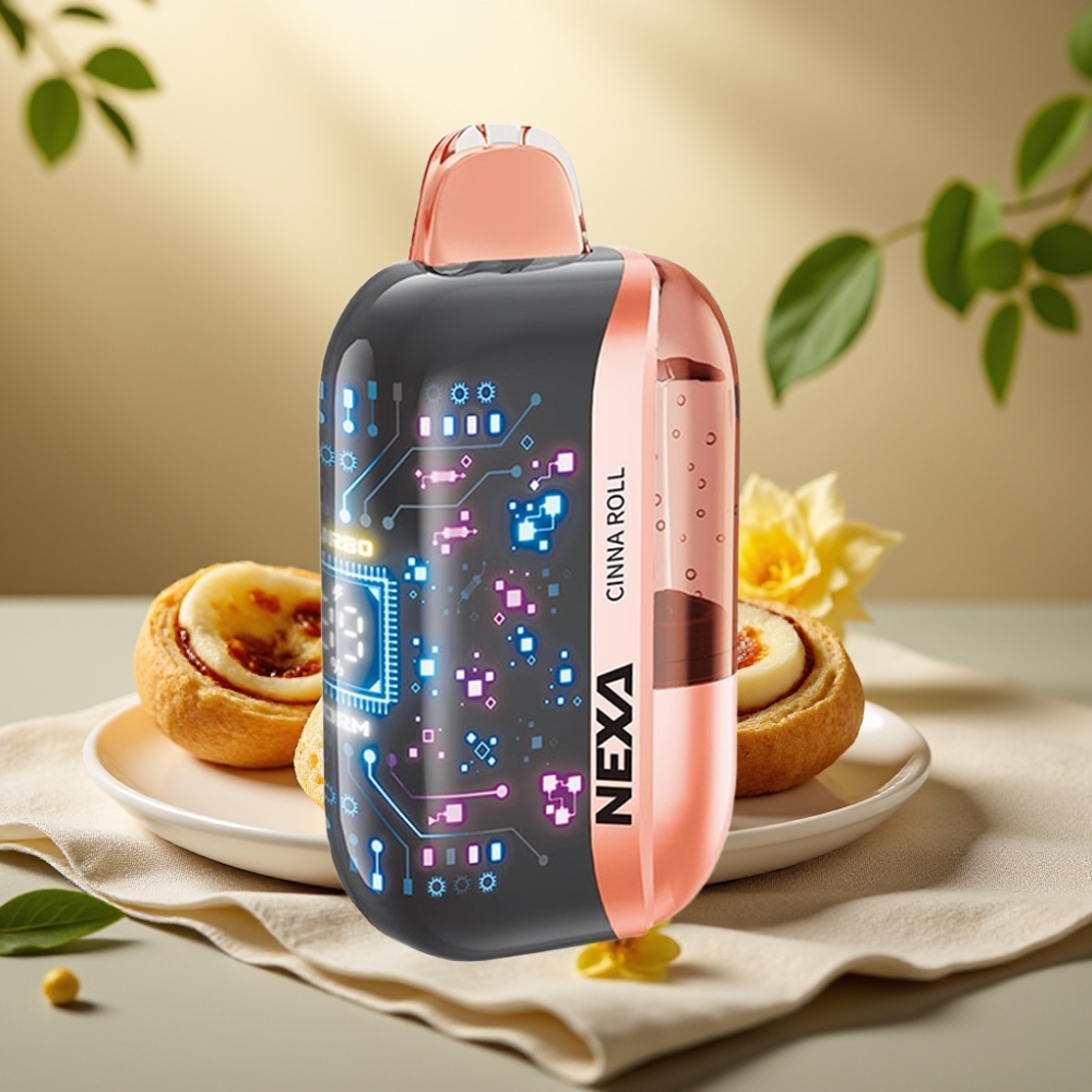 NEXA Ultra Cinna Roll Škorica 50K, 20ml, 5% nikotínu, 800mAh