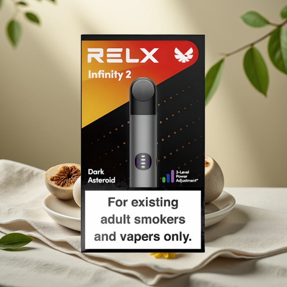 RELX Infinity 2 Vape Prístroj Šedý, 1.9 ml, 650 fajok