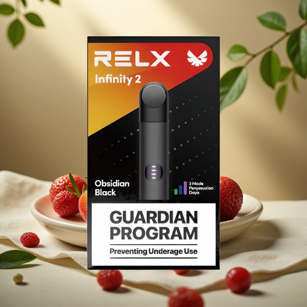 RELX Infinity 2 Vape Zariadenie Tmavá Asteroid – 1,9 ml, 440mAh