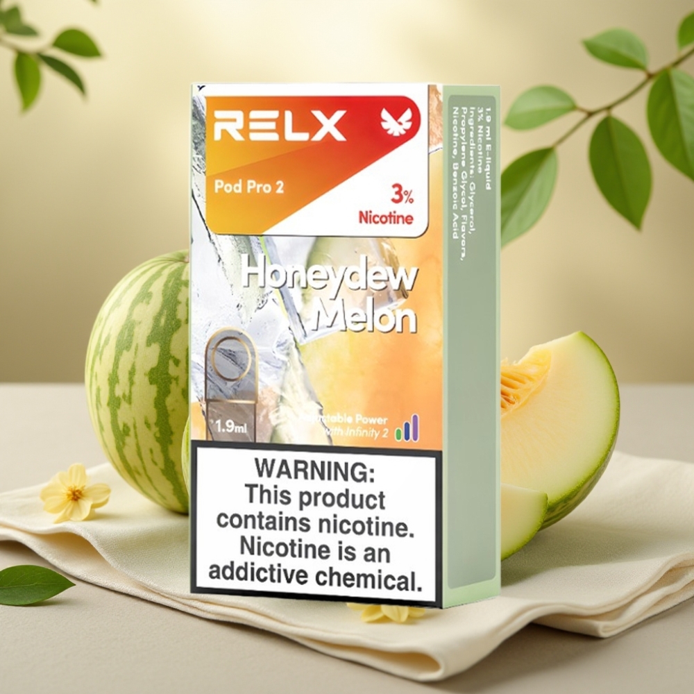 RELX Pod Pro 2 Medový Melón 3% nikotín, 1.9ml, 600 pufov