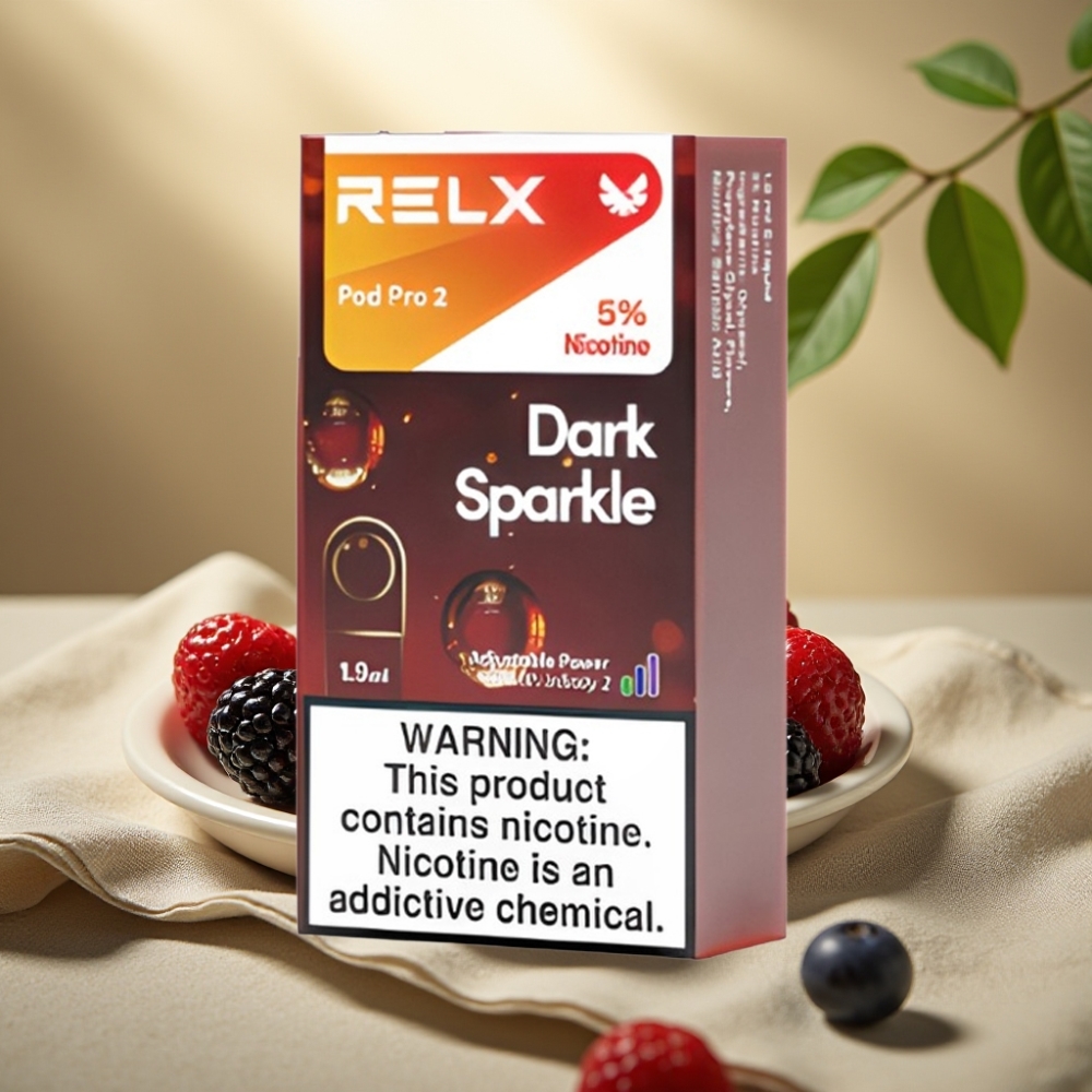 RELX Pod Pro 2 Tmavá Iskra – 5% nikotínu, 600 potiahnutí, 3 režimy