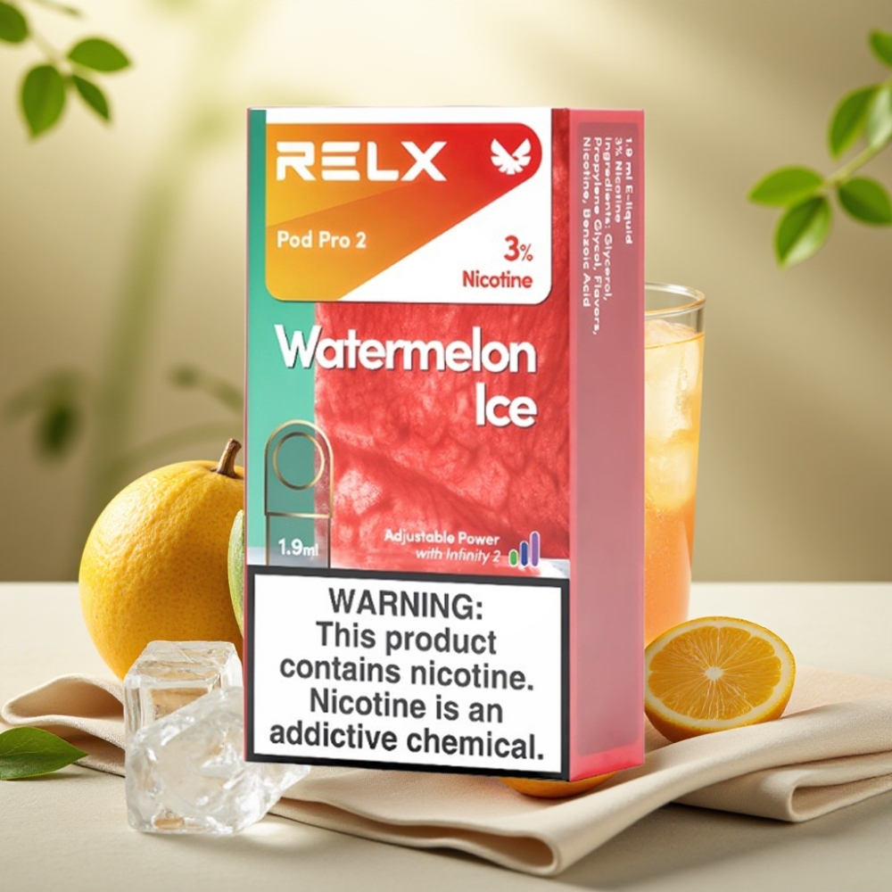 RELX Pod Pro 2 Vodný Melón Ice 3% Nikotín, 1.9ml, 600 fajok